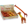 Lean Toys Žirafos formos tempiantis LED pop žaislas