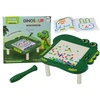 Edukacinė magnetinė lenta/stalas Dinozauras Lean Toys