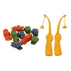 Magnetinis žuvų gaudymo žaidimas Lean Toys, rudas