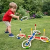Lean Toys Žiedų mėtymo žaidimas įvairių spalvų