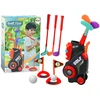 Vaikiškas Mini Golfo rinkinys vežimėlyje Lean Toys