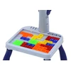 Lean Toys Mini projektorius su Tetris piešimo stalu 2in1 Mėlynas Vienaragis