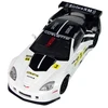 Lean Cars Radijo bangomis valdomas sportinis automobilis Corvette C6.R 1:18 baltas