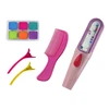 Lean Toys Plaukų priežiūros rinkinys vaikams LeanToys Hair Painting Set Beauty Set Accessories, 1 vnt.