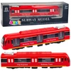 Lean Toys Metro traukinys raudonas