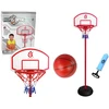 Lean Toys Vaikiškas krepšinio rinkinys su kamuoliu Import LEANToys, 110cm