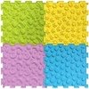 Dėlionė Lean Toys Sensorinis takas 24,5 cm 10 vnt.