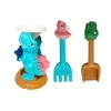 Lean Toys Smėlio žaislų rinkinys su malūnėliu ir dinozaurų formelėmis
