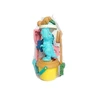 Lean Toys Smėlio žaislų rinkinys su malūnėliu ir dinozaurų formelėmis