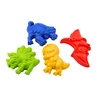 Lean Toys Smėlio Žaislų Rinkinys su Dušeliu ir Dinozaurų Formomis