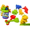 Lean Toys Smėlio Žaislų Rinkinys su Dušeliu ir Dinozaurų Formomis