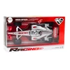 Lean Toys Mašinėlė Racer Sports Car With 1:9 Drive Sidabrinis Sounds