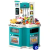 Lean Toys Vaikiška virtuvė su priedais Home Chef, 77x57x30 cm, 109 dalys