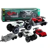 Automobilių rinkinys Lean Toys