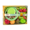 Lean Toys Stalo įrankiai ir maisto rinkinys LeanToys, įvairių spalvų, 25 vnt.