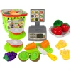 Lean Toys Žaislinis vaisių ir daržovių rinkinys su svarstyklėmis