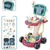 Lean Toys Vaikiškas gydytojo rinkinys su vežimėliu
