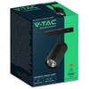 LED projektorius V-TAC 10W 4000K juodas VT-40012
