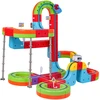 Magnetinis spalvotas traukinys 215 vnt
