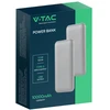 Maitinimo blokas V-TAC 10000mAh sidabrinis