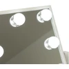 Kosmetinis veidrodėlis su LED lempomis ir USB jungtimi, 30x40cm