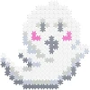 Meli Minis Ghost 250 dalių lavinamųjų konstruktorius vaikams nuo 4 metų, skatina kūrybiškumą, baltas