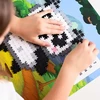 Meli Minis Panda 2in1 kūrybinis 250 dalių konstruktorius vaikams nuo 4 metų, mokantis ir lavinantis, juodai baltas