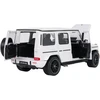 Metalinis automobilis 1:24 Mercedes AMG G63 baltas RASTAR