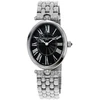 Moteriškas Frederique Constant Classics Art Deco laikrodis juodu ciferblatu