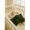 My Sweet Baby Muslino vaikiška antklodė su kutais – miško žalia