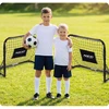 Neo-Sport Futbolo vartų rinkinys, 2 vnt., 60 x 45 x 25 cm, NS-486