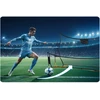 Neo-Sport Futbolo atmušėjo tinklas, 210 x 120 x 35 cm, treniruočių atmušėjas futbolui, atmušėjo tinklas futbolo treniruotėms, dvipusis atmušėjas, nešiojamas futbolo atmušėjas