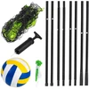Neo-Sport Tinklinio ir badmintono tinklas su stovu, 570 cm