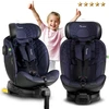 „Nukido Aero Line“ automobilinė kėdutė, juoda/tamsiai mėlyna, 0-36 kg, ISOFIX