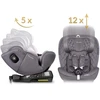 „Nukido Prestige Line“ automobilinė kėdutė, pilka, 0-36 kg, ISOFIX