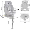 „Nukido Prestige Line“ automobilinė kėdutė, pilka, 0-36 kg, ISOFIX