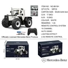 Nuotolinio valdymo traktorius Mercedes Benz 1:24