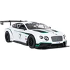 Nuotoliniu būdu valdoma 1:14 Bentley Continental GT3 balta RASTAR