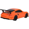 Nuotoliniu būdu valdomas 1:43 oranžinis drift automobilis su priedais