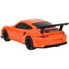 Nuotoliniu būdu valdomas 1:43 oranžinis drift automobilis su priedais
