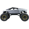 Nuotoliniu būdu valdomas 1:8 mastelio visureigis Rock Crawler sidabrinis