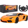 Nuotoliniu būdu valdomas Lamborghini Aventador 1:10 oranžinis RASTAR