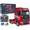 Nuotoliniu būdu valdomas SCANIA 770S sunkvežimis 1:18 raudonas