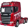 Nuotoliniu būdu valdomas SCANIA 770S sunkvežimis 1:18 raudonas