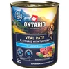 Ontario Adult Veršienos paštetas su Ciberžole 800g