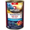 Ontario Adult Monoprotein Jautienos paštetas su Morkomis 400g