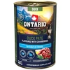 Ontario Adult Antienos paštetas su Spanguolėmis 400g