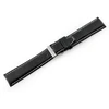 Pacific W26 odinis laikrodžio dirželis – PREMIUM – juodas/baltas – 20 mm