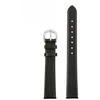 Pacific W36L leather watch strap - juodas - 18mm