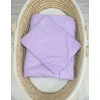 Bobono Patalynės komplektas kūdikiui violetinė languota 75x100cm Newborn